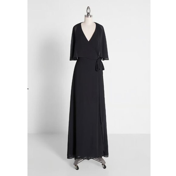 Modcloth - Queen of Eden Maxi Dress - Black - NWT - Picture 1 of 6